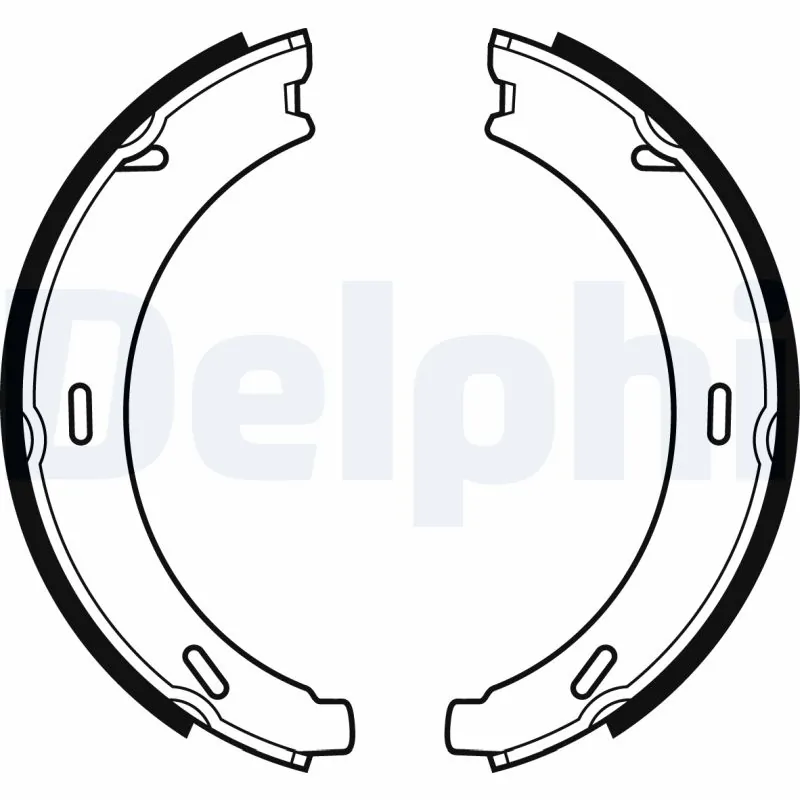 Brake Shoe Set, parking brake LS1958