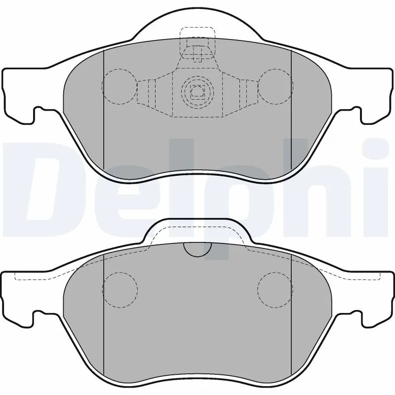 Brake Pad Set, disc brake LP2252