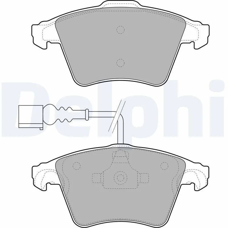 Brake Pad Set, disc brake LP1950