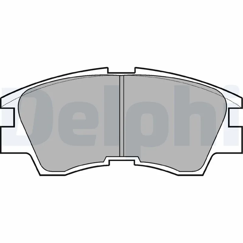 Brake Pad Set, disc brake LP633