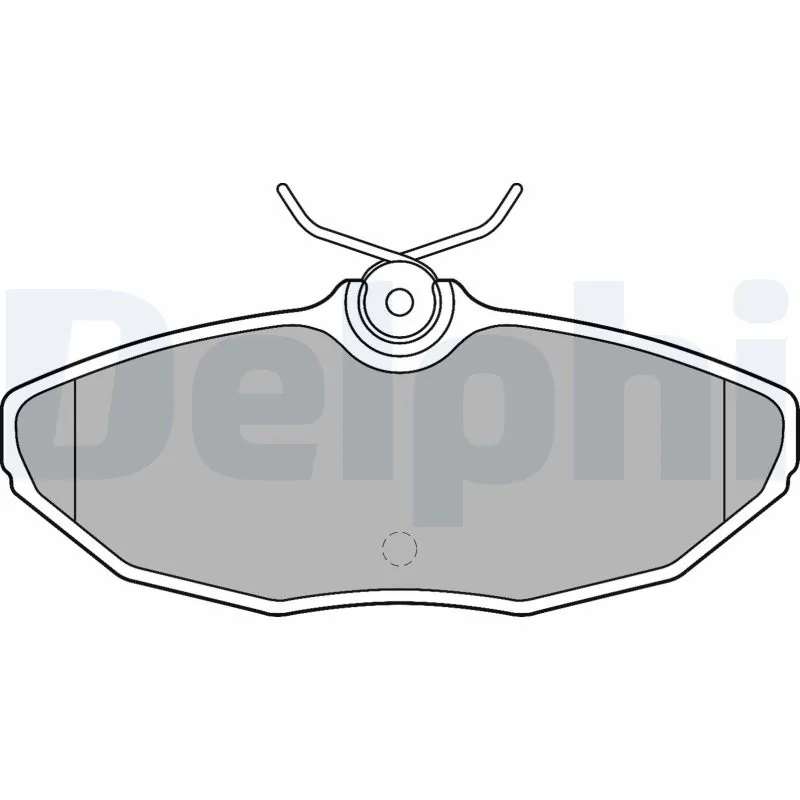 Brake Pad Set, disc brake LP1505