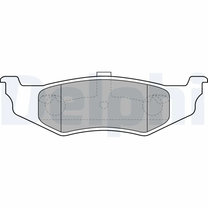 Brake Pad Set, disc brake LP1515