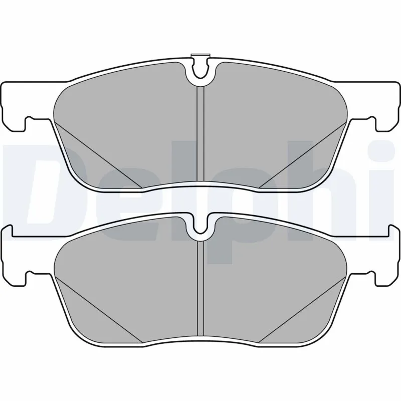 Brake Pad Set, disc brake LP3166