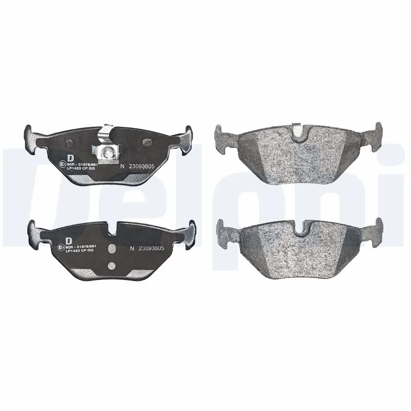 Brake Pad Set, disc brake LP1423