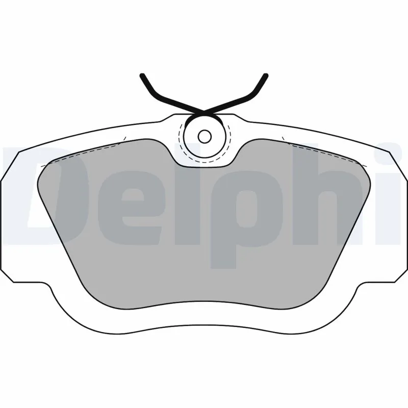 Brake Pad Set, disc brake LP597