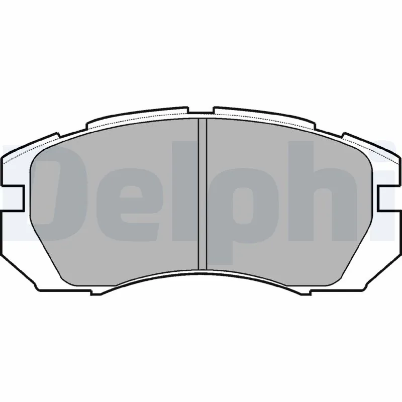 Brake Pad Set, disc brake LP930