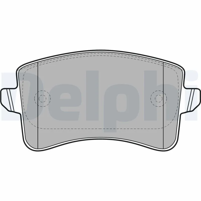 Brake Pad Set, disc brake LP2106