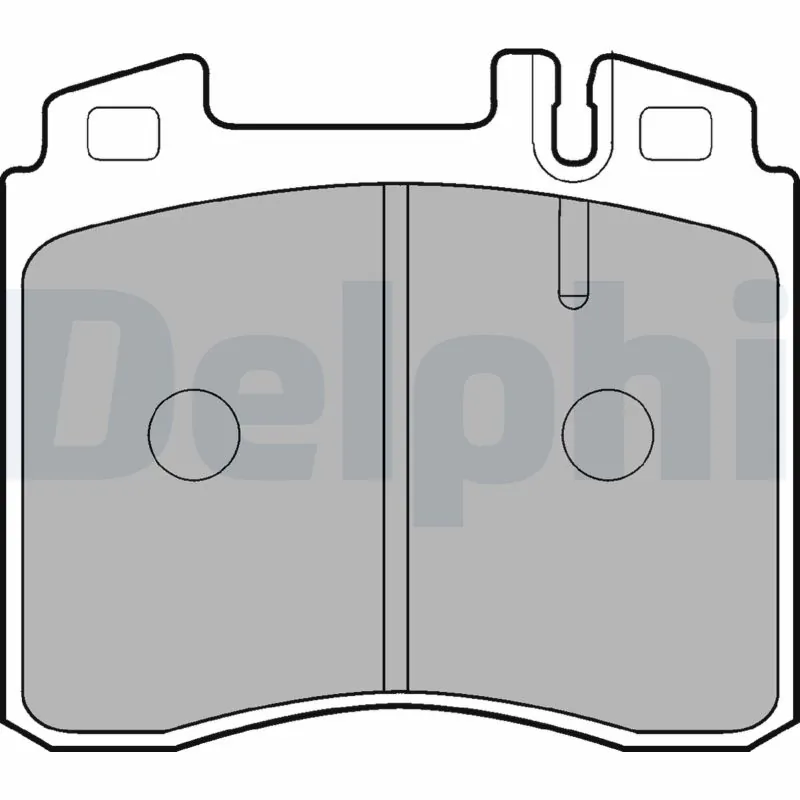 Brake Pad Set, disc brake LP842