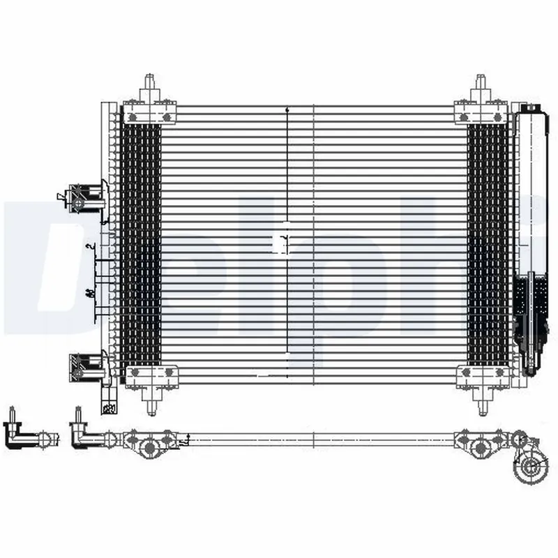 Condenser, air conditioning TSP0225537