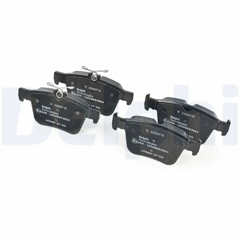 Brake Pad Set, disc brake LP2697