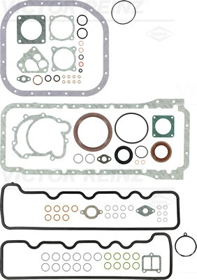 Gasket Kit, crankcase 08-25194-05