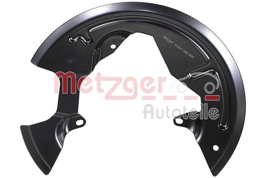 METZGER AUTOTEILE 6115547 Splash Guard, brake disc
