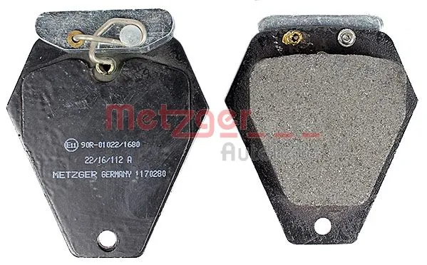 Brake Pad Set, disc brake 1170280