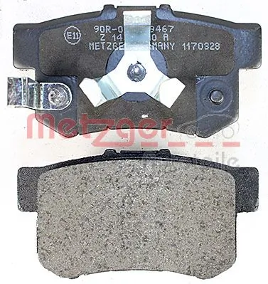 METZGER AUTOTEILE 1170328 Brake Pad Set, disc brake