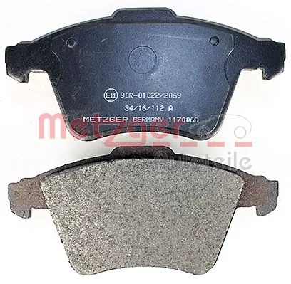 METZGER AUTOTEILE 1170068 Brake Pad Set, disc brake