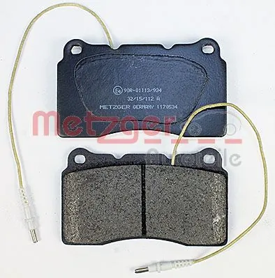 METZGER AUTOTEILE 1170534 Brake Pad Set, disc brake