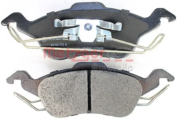 METZGER AUTOTEILE 1170038 Brake Pad Set, disc brake