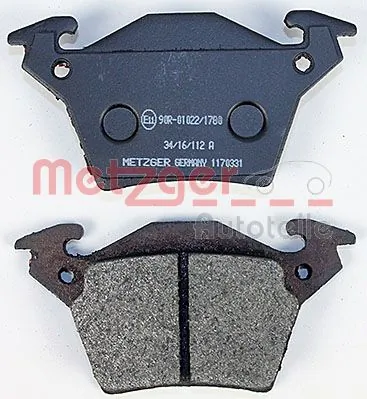 METZGER AUTOTEILE 1170331 Brake Pad Set, disc brake