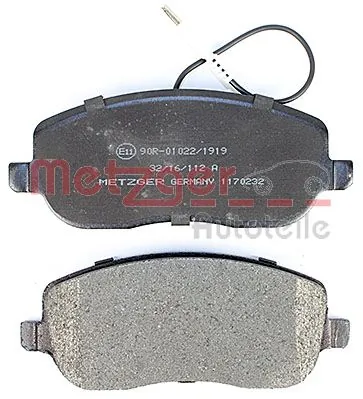 METZGER AUTOTEILE 1170232 Brake Pad Set, disc brake