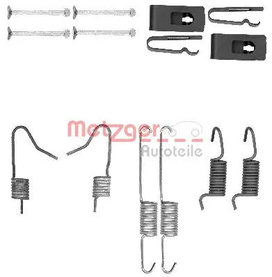 Accessory Kit, parking brake shoes GREENPARTS 105-0898