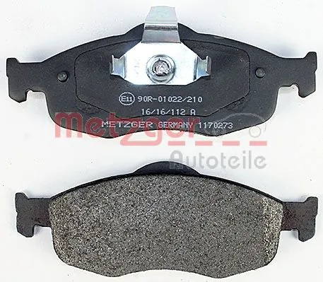 METZGER AUTOTEILE 1170273 Brake Pad Set, disc brake