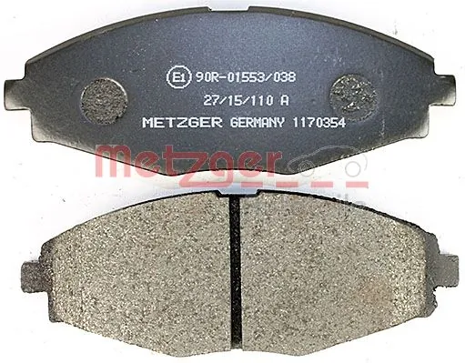 METZGER AUTOTEILE 1170354 Brake Pad Set, disc brake
