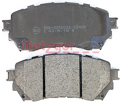 METZGER AUTOTEILE 1170811 Brake Pad Set, disc brake