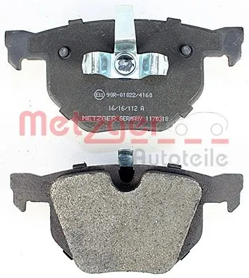 METZGER AUTOTEILE 1170318 Brake Pad Set, disc brake