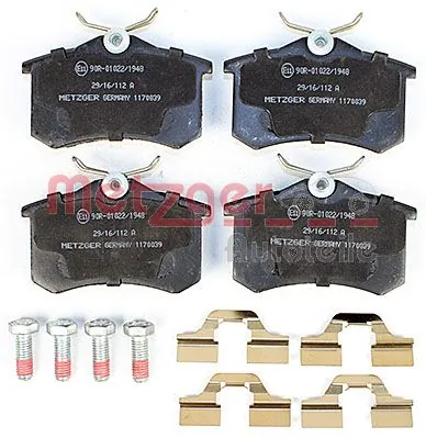 METZGER AUTOTEILE 1170039 Brake Pad Set, disc brake