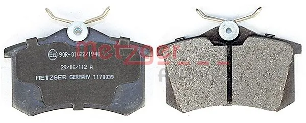 METZGER AUTOTEILE 1170039 Brake Pad Set, disc brake