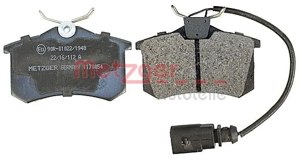 METZGER AUTOTEILE 1170054 Brake Pad Set, disc brake