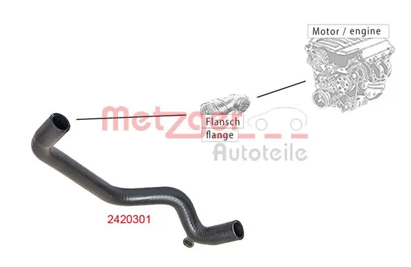 Radiator Hose 2420301