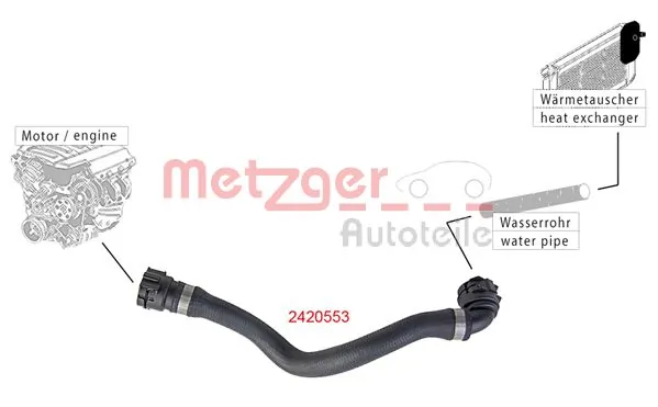 Radiator Hose 2420553