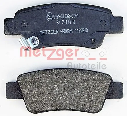 METZGER AUTOTEILE 1170508 Brake Pad Set, disc brake
