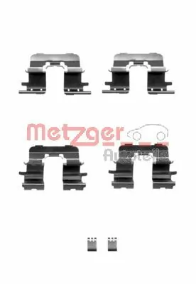 Accessory Kit, disc brake pad 109-1290