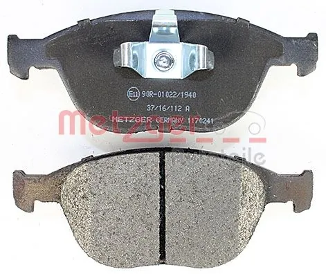 METZGER AUTOTEILE 1170241 Brake Pad Set, disc brake