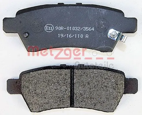 METZGER AUTOTEILE 1170825 Brake Pad Set, disc brake