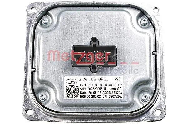 METZGER AUTOTEILE 0896503 Control Unit, lights