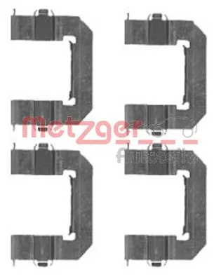 Accessory Kit, disc brake pad 109-1761