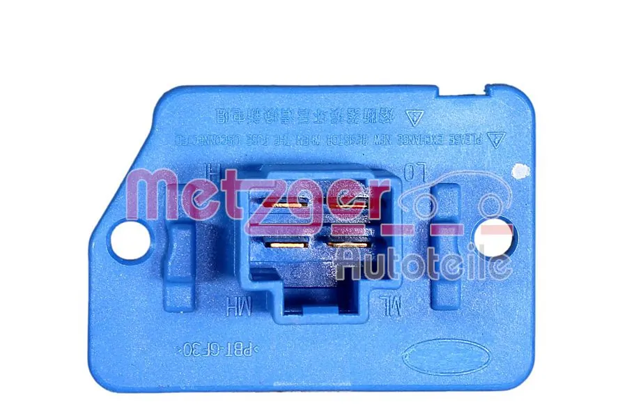 Resistor, interior blower 0917794