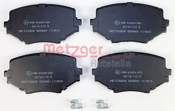 Brake Pad Set, disc brake 1170515