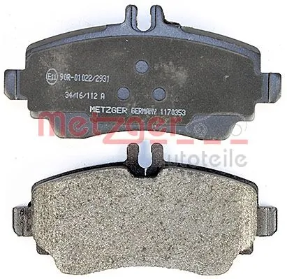 METZGER AUTOTEILE 1170353 Brake Pad Set, disc brake