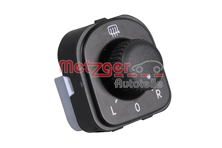 Switch, exterior rearview mirror adjustment 09161125