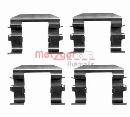 Accessory Kit, disc brake pad GREENPARTS 109-1664