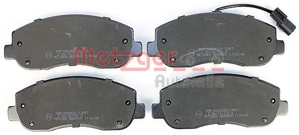 Brake Pad Set, disc brake 1170148