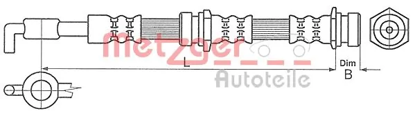 Brake Hose 4114057