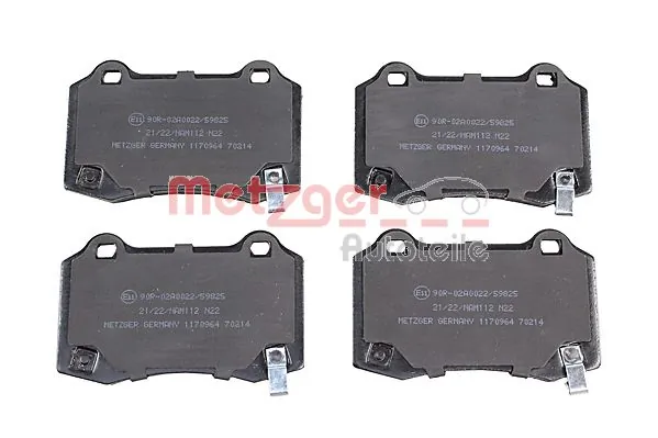 METZGER AUTOTEILE 1170964 Brake Pad Set, disc brake