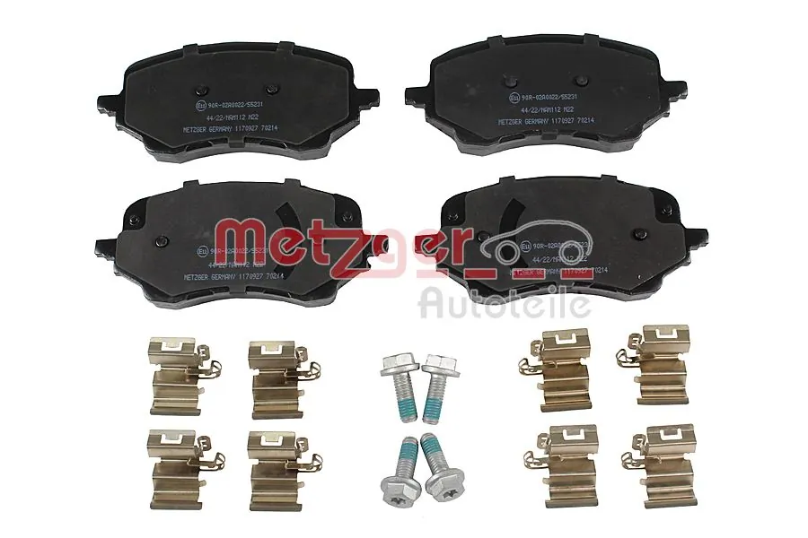 METZGER AUTOTEILE 1170927 Brake Pad Set, disc brake