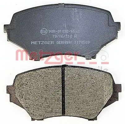 METZGER AUTOTEILE 1170589 Brake Pad Set, disc brake