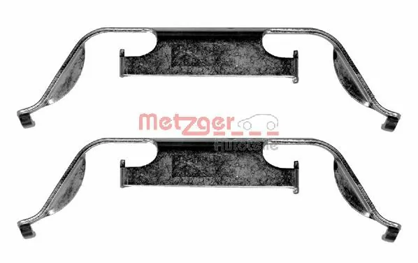 Accessory Kit, disc brake pad 109-1222